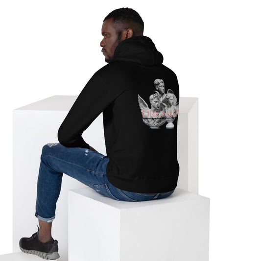 Dreamer Angel Hoodie Black