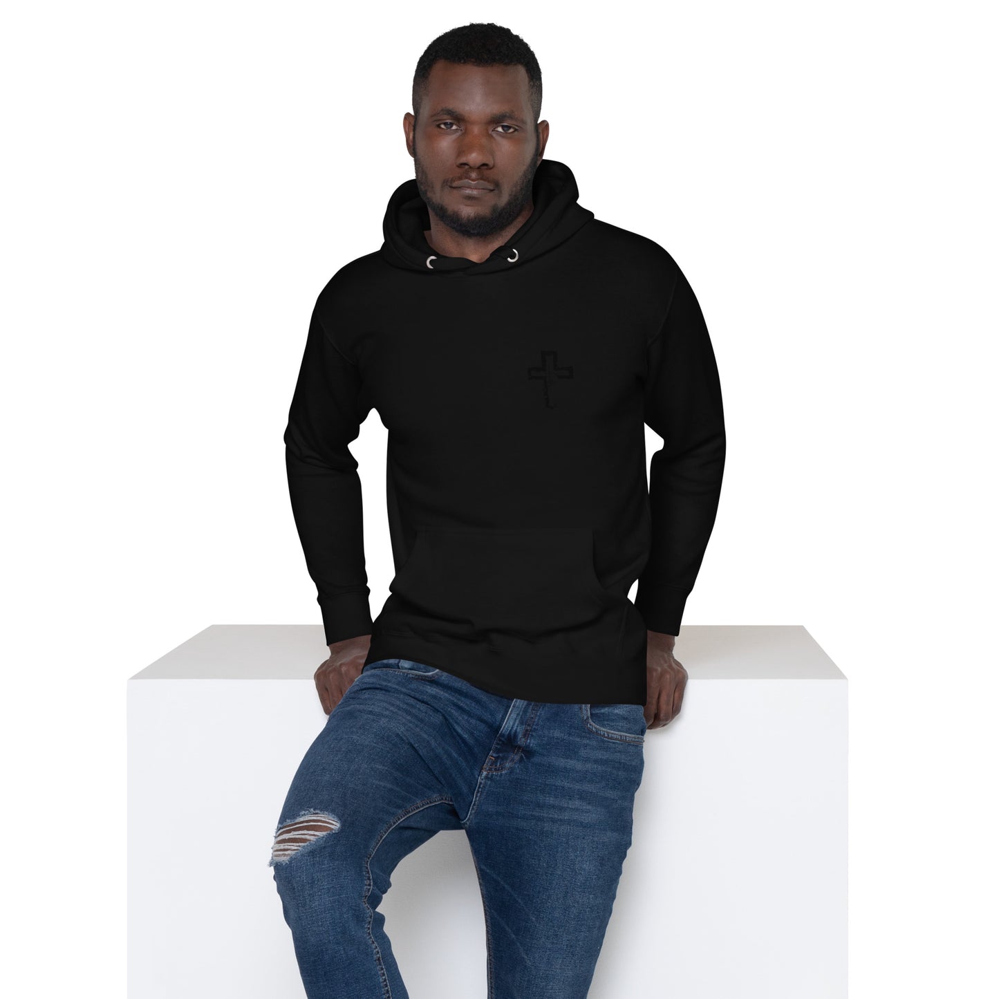 Dreamer Angel Hoodie Black